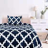 Picture of Utopia Bedding Printed Comforter Set (Twin/Twin XL, Navy) with 1 Pillow Sham - Luxurious Brushed Microfiber - Down Alternative Comforter - Soft and Comfortable - Machine Washable