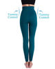 Picture of Homma Premium Thick High Waist Tummy Compression Slimming Leggings (X-Large, F.Teal)