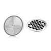 Picture of LEKEYE Shower Hair Catcher Drain Protector Strainer-Steel & Silicone 2 Pack