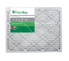 Picture of FilterBuy 25x28x1 MERV 8 Pleated AC Furnace Air Filter, (Pack of 4 Filters), 25x28x1 - Silver