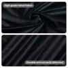 Picture of Piano Keyboard Cover, Stretchable Velvet Dust Cover with Adjustable Elastic Cord and Locking Clasp for 76 Keys Electronic Keyboard, Digital Piano, Yamaha, Casio, Roland, Consoles and more(Black)