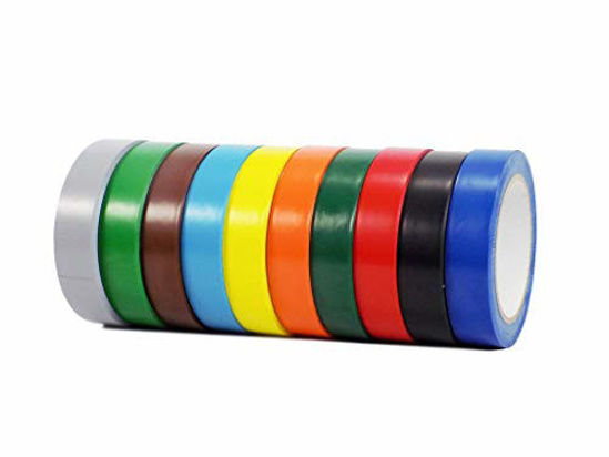Wod Vtc365 White Vinyl Pinstriping Tape, 1.5 inch x 36 yds. for School Gym Marking Floor, Crafting, Stripping Arcade1Up, Vehicles and More