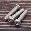 Picture of 1/4-20 x 3/4" Button Head Socket Cap Bolts Screws, 304 Stainless Steel 18-8, Allen Hex Drive, Bright Finish, Fully Machine Thread, Pack of 50