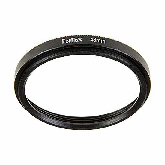 Picture of Fotodiox Metal Spacing Ring, Anodized Black 43-43mm