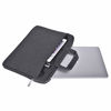 Picture of MOSISO Laptop Shoulder Bag Compatible with 13-13.3 inch MacBook Pro, MacBook Air, Notebook Computer, Polyester Flapover Briefcase Sleeve Case, Space Gray