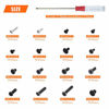 Picture of HELIFOUNER 800 Pieces Laptop Notebook Computer Screw Replacement Repair Kit, Electronic Repair Screws for SSD, Laptop Notebook Computer