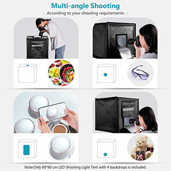 Neewer photo deals studio light box