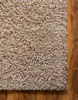 Picture of Unique Loom Solo Solid Shag Collection Modern Plush Taupe Area Rug (2' 0 x 3' 0)