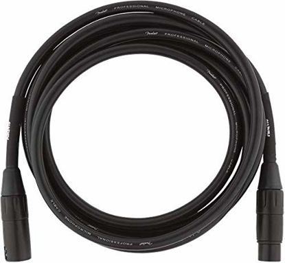 Picture of Fender Professional 10' Microphone Cable - Black