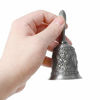 Picture of DomeStar Silver Hand Bell Call Bell Brass Wedding Bells