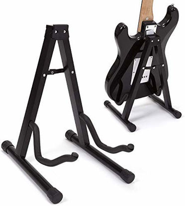 Picture of RockJam Folding Stand for Acoustic, Classic, and Electric Guitars