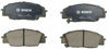 Picture of Bosch BC829 QuietCast Premium Ceramic Disc Brake Pad Set For Acura: 2007-2010 CSX, 2002-2006 RSX; Honda: 2006-2011 Civic, 2000-2009 S2000; Front