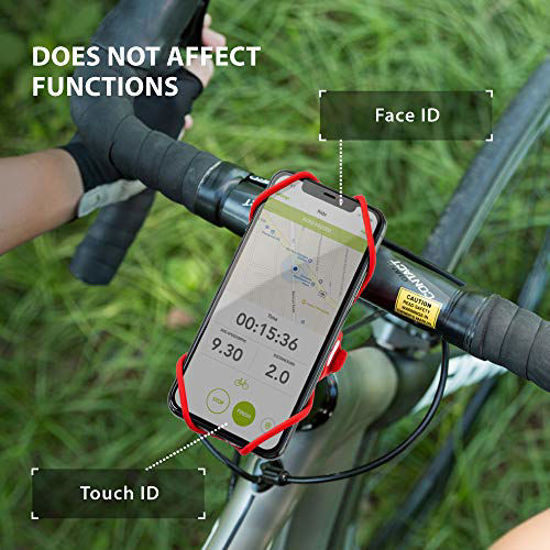 Bone Bike Tie Pro 3 Bicycle Phone Mount Universal Bike Handlebar Holder 3rd Gen Pro Compatible with iPhone 12 11 Pro Max X 8 Plus Galaxy S10 S9 S8