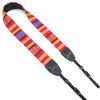 Picture of Wolven Pattern Canvas Camera Neck Shoulder Strap Belt Compatible with All DSLR/SLR/Men/Women etc, Fire Red