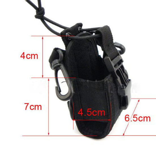 Picture of Tenq Multi-Function Radio Case Holder for Kenwood Yaesu Icom Motorola HYT Baofeng Two Way Radio