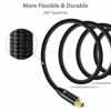 Picture of Syncwire Optical Audio Cable, 10FT/3M - Flexible Nylon Braided Toslink Port Digital Optical Cable with 24K Gold-Plated Connectors for Soundbar, Smart TV, PS4, Xbox, DVD/CD, Home Theater and More