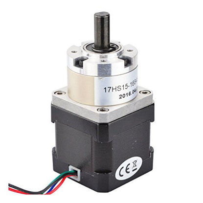 Picture of STEPPERONLINE 5:1 Planetary Gearbox Nema 17 Stepper Motor 1.68A for DIY CNC Robot 3D Printer
