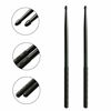 Picture of Nylon Drumsticks for Drum Set 5A Light Durable Plastic Exercise ANTI-SLIP Handles Drum Sticks for Kids Adults Musical Instrument Percussion Accessories (Black)