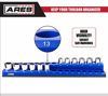 Picture of ARES 60008-30-Piece 3/8 in METRIC Magnetic Socket Organizer -BLUE -Holds 15 Standard (Shallow) and 15 Deep Sockets -Perfect for your Tool Box -Also Available in BLACK