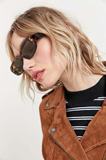 GetUSCart- Dollger Rectangle Sunglasses for Women Retro Fashion