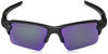 Picture of Oakley Men's OO9188 Flak 2.0 XL Rectangular Sunglasses, Steel/Prizm Road Jade, 59 mm