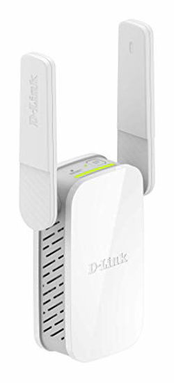 Picture of D-Link WiFi Range Extender, AC1200 Plug In Wall Signal Booster, Dual Band Wireless Repeater Access Point for Smart Home and Alexa Devices (DAP-1610-US), White