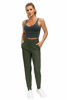 Picture of THE GYM PEOPLE Women's Joggers Pants Lightweight Athletic Leggings Tapered Lounge Pants for Workout, Yoga, Running (Medium, Dark Olive)