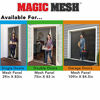 Picture of Magic Mesh Deluxe- Black- Hands Free Magnetic Screen Door, Mesh Curtain Keeps Bugs Out, Frame Hook & Loop, Hands Free, Pet & Kid Friendly- Fits Doors up to 39 x 83 Inches