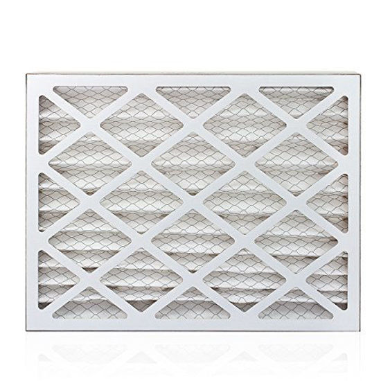 Picture of FilterBuy 12x24x2 MERV 8 Pleated AC Furnace Air Filter, (Pack of 2 Filters), 12x24x2 - Silver