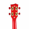 Picture of Enya Nova U 23" Concert Ukulele-Carbon Fiber Travel Ukulele-With Beginner Kit includes Online Lessons, Case, Strap, Capo and Strings (Red)