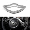 Picture of Interesting car Mini Bling Steering Wheel Center Decoration for BMW Mini,R50 R53 R55 R56 R60 R61 F55 F56 F54 F60 etc Crystal Diamond Decorative Sticker