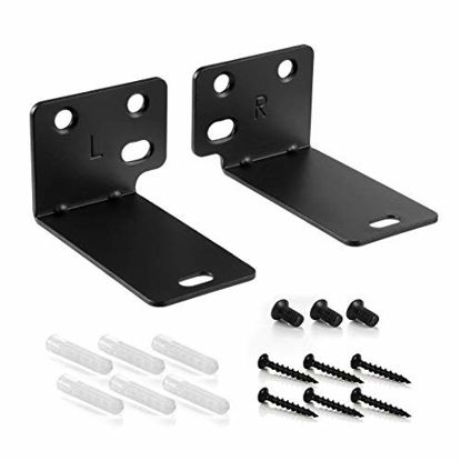 Picture of Wall Mount Bracket Compatible with Bose WB-300 SoundTouch 300 Soundbar 500 Soundbar 700 Speaker Black New