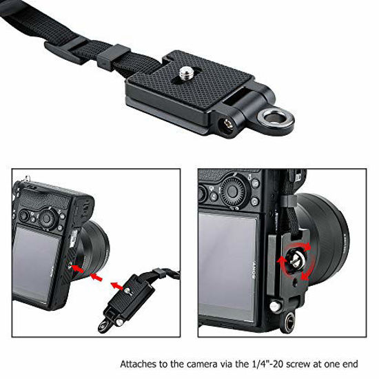 Picture of JJC Mirrorless Camera Hand Strap Grip for Sony A7C A7SIII A7RIV A7RIII A7III A7RII A7SII A7II A7 A7S A7R IV III II A1 A9 A9II A6600 A6500 A6400 A6300 A6100 A6000 RX1 RX1R RX1RII RX10 IV III II A99II