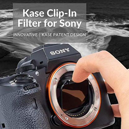 Picture of Kase Clip-in 4 Filter Kit UV ND8 ND64 ND1000 3 6 10 Stop Dedicated for Sony Alpha Camera