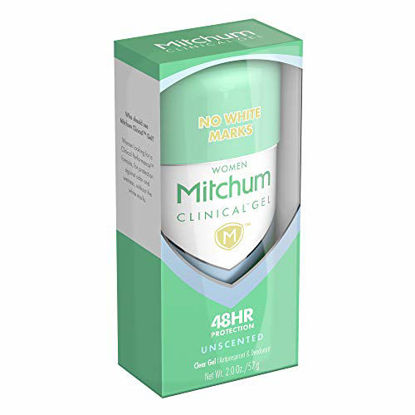 Picture of Mitchum Women Clinical Gel Antiperspirant Deodorant, Unscented, 1.6oz.