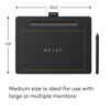 Picture of Wacom CTL6100WLK0 Intuos Wireless Graphics Drawing Tablet with Software Included, 10.4" X 7.8", Black