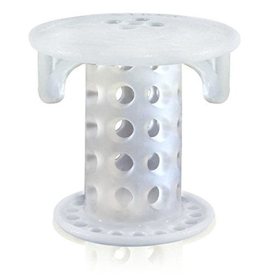 Picture of SinkShroom SSCLE988 The Revolutionary Sink Drain Protector Hair Catcher/Strainer/Snare, Clear