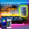 Picture of DAYBETTER Smart Led Lights 32.8ft, App Controlled Led Strip Lights Kits with 24 Keys Remote, Timer Schedule Led Lights Strip, Color Changing Led Lights for Bedroom Party Kitchen