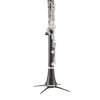 Picture of K&M - König & Meyer 15222.000.55 Clarinet In-Bell Portable Stand - Lightweight with 4 Leg Folding Base - Fits A and B Clarinets - Stable Secure Base - Professional Grade - Made in Germany - Black