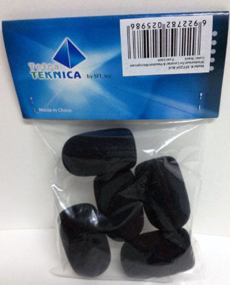 Picture of Tetra-Teknica XFFZ5P-BLK Lapel & Headset Microphone Windscreen, Color Black, 5-Pack