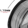 Picture of HATCHBOX PLA 3D Printer Filament, Dimensional Accuracy +/- 0.03 mm, 1 kg Spool, 1.75 mm, Gray