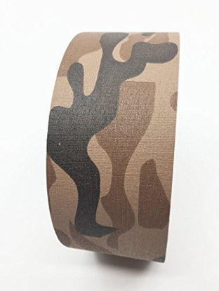 Picture of Camouflage Tape, Premium Grade Gaffer Tape by Gaffer Power - Desert Tan Camo Tape - Made in The USA, 2 Inch X 25 Yards, Heavy Duty Gaffer's Tape, Non-Reflective, Water Resistant.
