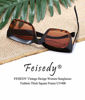 Picture of FEISEDY Classic Women Sunglasses Fashion Thick Square Frame UV400 B2471