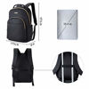 Picture of Laptop Backpack LIGHT FLIGHT Women Laptop Bag for 15.6 Laptop Casual Daypack Large Laptop Backpack for Work Travel Business College Black