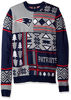 Picture of New England Patriots Patches Ugly Crew Neck Sweater Double Extra Large