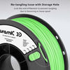 Picture of DURAMIC 3D PLA Filament 1.75mm Green, 3D Printing Filament 1kg Spool(2.2lbs), No-Tangling No-Clogging Dimensional Accuracy +/- 0.05 mm, Consistent Performance for 3D Printer