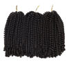 Picture of 3 Pack Spring Twist Ombre Colors Crochet Braids Synthetic Braiding Hair Extensions Low Temperature Fiber (#4)