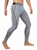 Picture of DRSKIN Compression Cool Dry Sports Tights Pants Baselayer Running Leggings Yoga Rashguard Men (3XL, G-BL10)