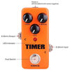 Picture of Guitar Mini Effects Pedal Timer - Digital Delay Effect Sound Processor Portable Accessory for Guitar and Bass, Exclude Power Adapter - FDD2