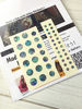 Picture of Inlay Sticker Fret Markers for Guitars & Bass - Custom Dots Set - Abalone-Mix